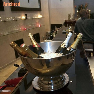 [NEW] Large capacity Stainless Steel Ice Bucket Bar Beer Cooler Wine Champagne Party