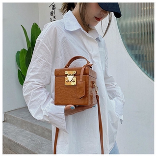 【MIAMIA】High-fashion Sling bag for women Shoulder messenger Vintage quality Box bags PU leather Handbag Korean beg begs READY STOCK (8)