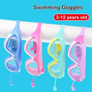 Swimming Goggles for Kids Googles Big Frame HD Wide-Vision Anti-fog Swim Diving Gaggles Set for Boy and Girl (3-12 Years Old) Goggle Google with Gift Free Case Nose Clip Ear Plugs Swimming Cap Pools Water Toys Gogles 3m Goggles