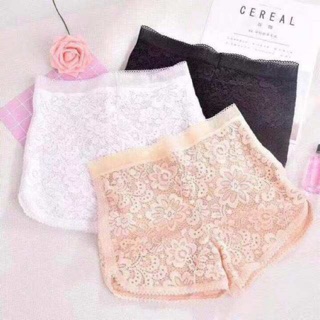 Lace Cycling Short Underwear Panty