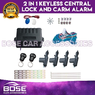 2 in 1 Keyless Central Lock and Car Alarm