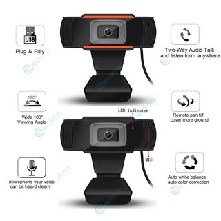 1080P HD Webcam Web Camera With MIC For Computer For PC Laptop Skype MSN ELE (1)