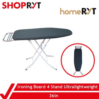 homeRYT Ironing Board 4 Stand Ultralightweight + FREE Face Shield