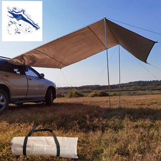 Car Side Awning Waterproof Rooftop Car Sun Shelter Tent Roof for SUV Minivan Hatchback Camping Outdoor Travel