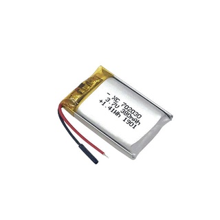 3.7V 380mAh 702030 Lithium Polymer Li ion Rechargeable Battery For DIY Mp3 MP4 MP5 GPS PSP bluetooth