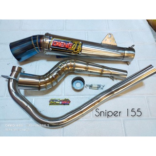 DAENG SAI4 OPEN PIPE WITH SILENCER FOR SNIPER 155