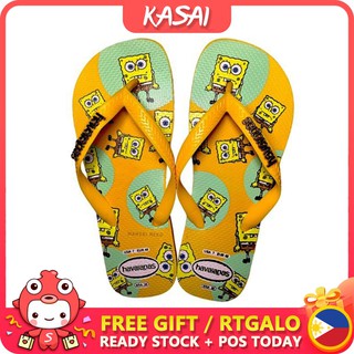 KASAI flip flops Womens Cartoon Slippers Original Cartoon cute Slippers With shoe Box