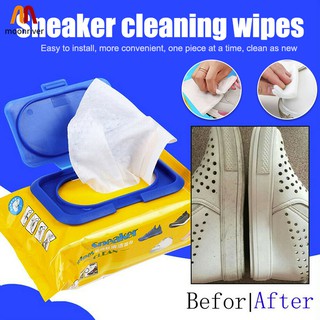 Travel Portable Disposable Sneakers Cleaning Wet Wipes White Artifacts Shoes Quick Easy