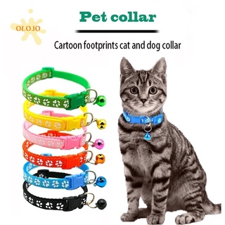 Pet Reflective Collar with Bell Safety Buckle Neck for Puppy Dog Cat Accesories OLO