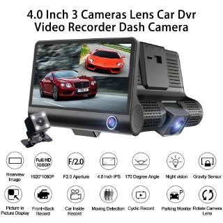 Car Dvr Dash Cam 4.0 Inch Video Recorder Auto Camera Registrator Dashcam DVRs (4)