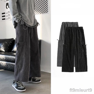 ❒Casual pants men s spring Korean style trend personality loose overalls Hong Kong fashion brand wil