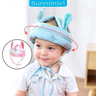 Adjustable Baby Infant Protective Cap Breathable Soft Protective Helmet Safety Helmet Child Hat Spring Protective Cap Child Toddler Safety Helmet