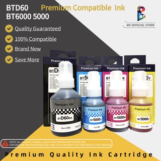 BTD60BK BT6000BK BT5000 Premium Brother Refill Ink Compatible For Brother DCP-T420W T700W T710W T310