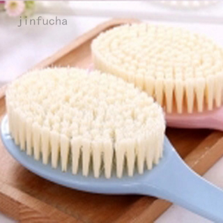 jinfucha 1PCS Bath Brush Long Wood Handle Reach Shower Bristle Scrubber Spa Useful Tool