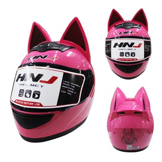 HNJ full face helmet motors visor open face helmets motor COD motorcycle 902 cat ear