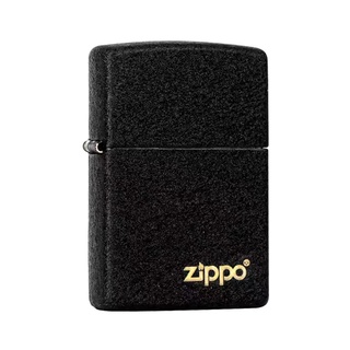 Zippo windproof kerosene lighter, matte black with logo