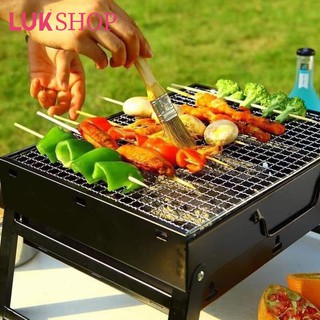 LUK Portable And Foldable Charcoal Barbeque BBQ Grill (1)