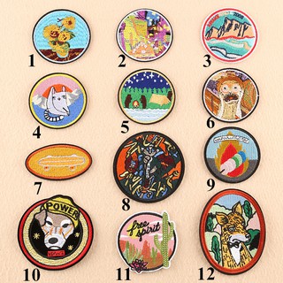 Embroidery Patch Sew Iron On Patches Badge for Bags Hat Jeans Jackets Applique (1)