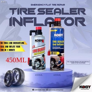 ▩♚Koby Tire Inflator and Sealant Premium Quality 450ml