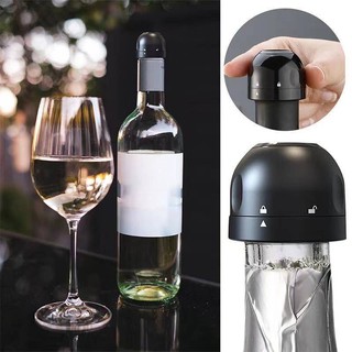 1Pc ABS Red Wine Bottle Stopper Vacuum Sealer Wine Stopper Fresh Wine Keeper Cork Stopper Bar Tools