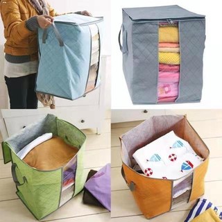 Foldable Bags۞Foldable Clothes Pillow Blanket Closet Underbed Storage Bag Organizer