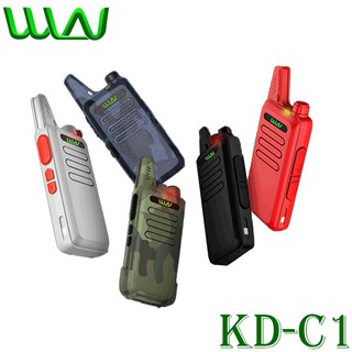 WLN KD-C1 Pocket Size UHF 5W 16CHs Portable Two Way Radio Walkie Talkie 400-520MHz Original