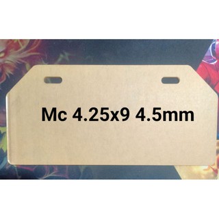 Acrylic Mc 4.25*9 inches 4.5mm