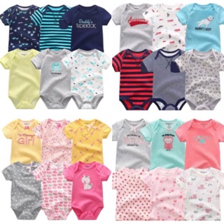🆕Little Angels 6PC Newborn Infant Baby Cotton Bodysuit Onesies Infant Romper babies Jumpsuit