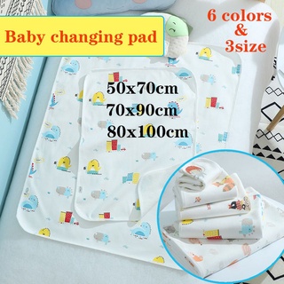 (buy 2 get 1 free gift)Tenpower 3 layer knitted cotton changing pad waterproof and crib mattress she