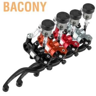Bacony Right Motorcycle Hydraulic Clutch Lever Master Cylinder Straight Push Brake Pump