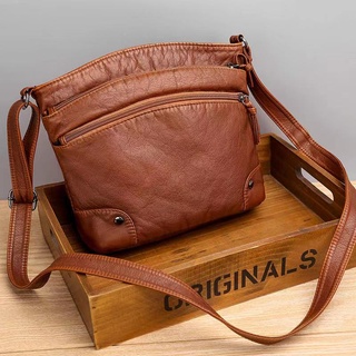 YQY #2208 Sling Bags Quality Women's Bags Korean Style Shoulder Sling Fashion Retro PU Leather