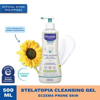 Mustela Stelatopia Cleansing Gel 500 ml, Atopic-prone skin