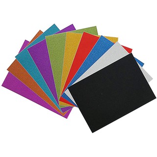 [Golden Dragon] Glitter Sparkle Cardstock Paper, Premium 200gsm, Letter size, 10-Sheets
