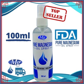 ✼BUYNOW! AUTHENTIC100% SAFE PURE MAGNESIUM OIL SPRAY 100ml⊿