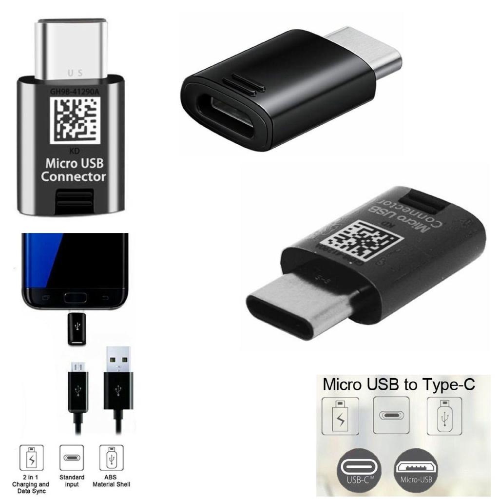 Micro USB to USB-C Type-C Converter Adapter