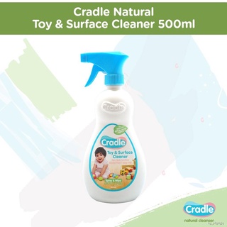 Cradle Natural Toy & Surface Cleaner 500ml Spray Bottle