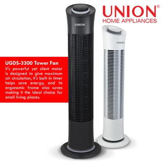 Union UGDS-3300 30" Designer Series Tower Fan