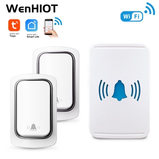 HotTuya Smart Home WiFi Wireless Doorbell No battery required Outdoor wireless chimes Smart life App
