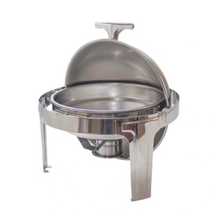 COD Sale Round Roll Top Chafing Dish StainlessFood Warmer