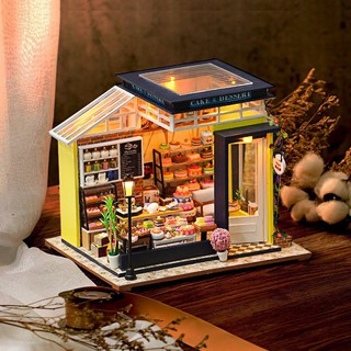 DIY Baking Honey Miniature Dollhouse Gift Set fo Birthday Gift