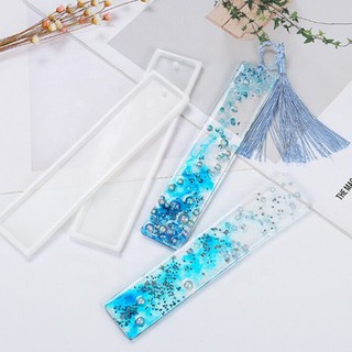 Rectangle Silicone Bookmark Mold DIY Bookmark Mould Making Epoxy Resin Jewelry DIY Craft Silicone