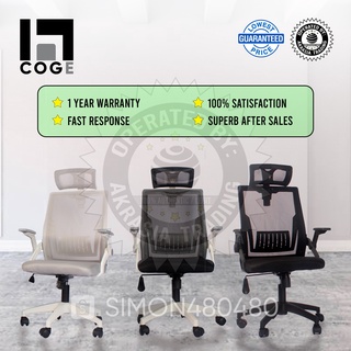 Korean Style adjustable armrest Office Chair with height adjustable headrest (1)