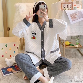 ✴❉☑Spring and autumn air cotton confinement clothes for postpartum breastfeeding, winter maternity t