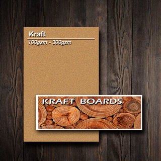 Quality Kraft Boards - Printable (A4) 10s