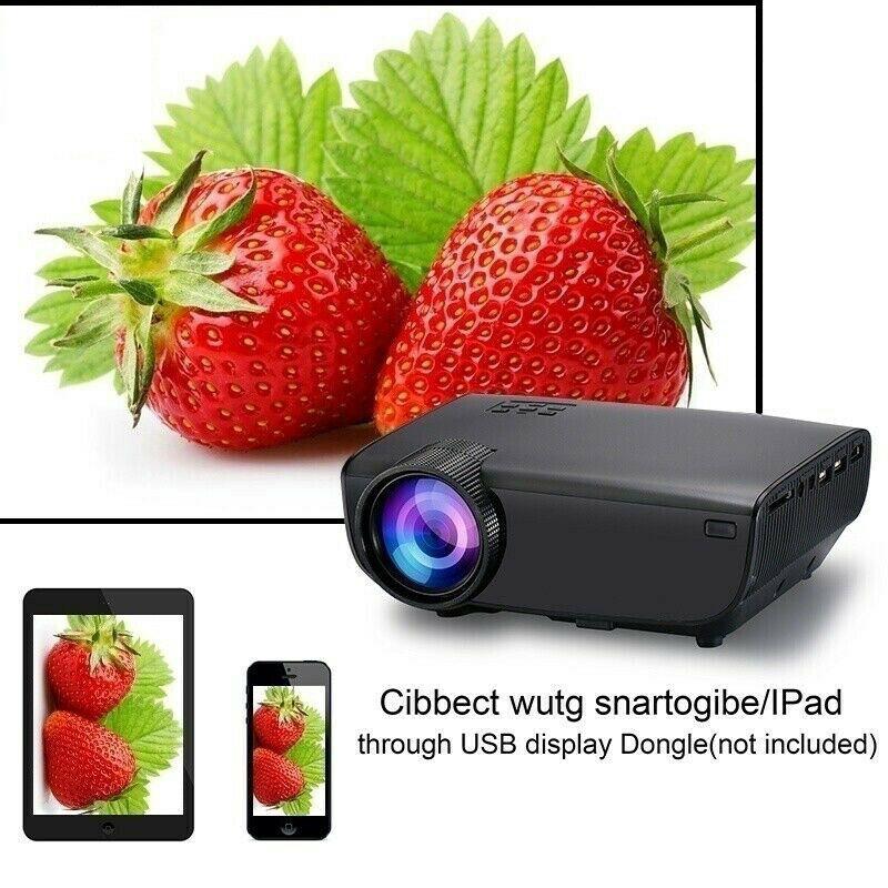 1080P 3D 4K HD 45W LED Projector Home Theater Cinema for Android/IOS Elec (4)