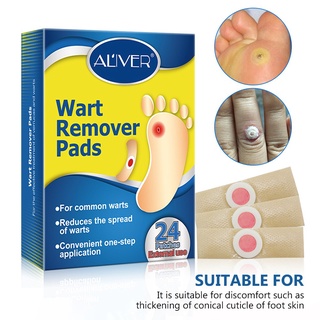 【COD & Ready Stock】24 Pcs Corn Removal Patch Toe Callus Corn Remover Pads Wart Treatment Patch For Foot