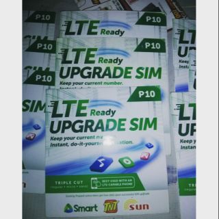 LTE Upgrade Sim Tricut Ready