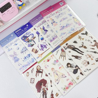 Cute Stickers Winzige Sticker For Journal Scrapbooking Kawaii Stationery Sticker Sheet (3)