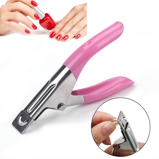Fake Nail Cutter Professional Nail Clippers Straight Edge Acrylic Nail Clipper Tips Manicure Cutter