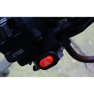 Motorcycle Universal Switch Button Hazard ON/OFF Smart compact motorcycle hazard light switch button